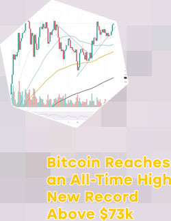 Bitcoin alltime high above 65k